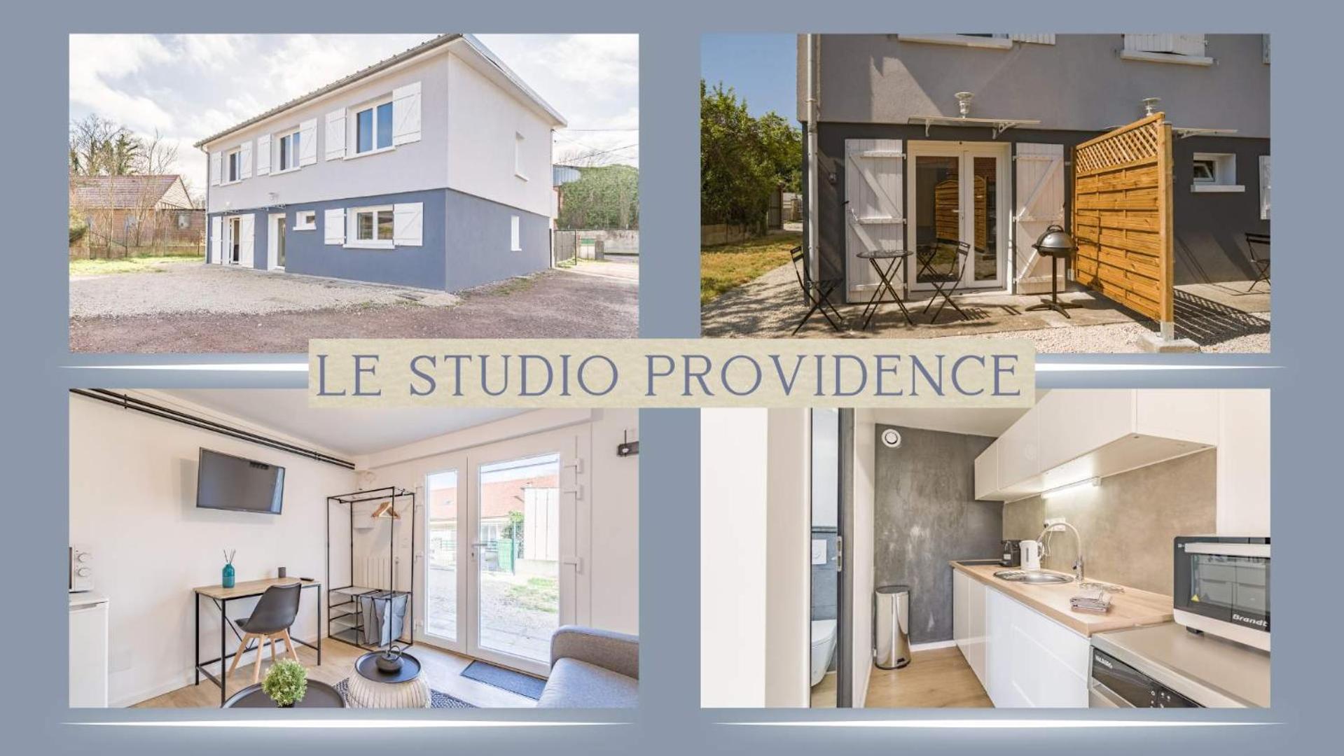 Le Studio Providence - Parking Prive - Terrasse 特鲁瓦 外观 照片